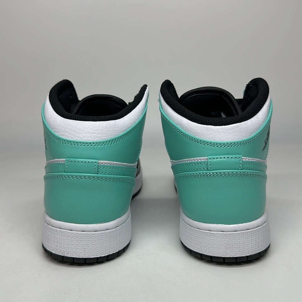 USED Youth Nike Air Jordan 1 Mid Tropical Twist Black Shoes 554725-132 (GS) - Picture 7 of 8